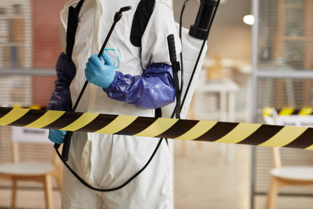Professional Biohazard technician working in Marshall, VA